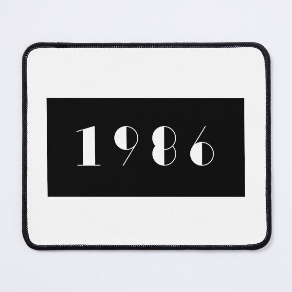 Item preview, Born in 1986 Vintage Text Numbers Birthday Birthdate designed and sold by Birthdates.