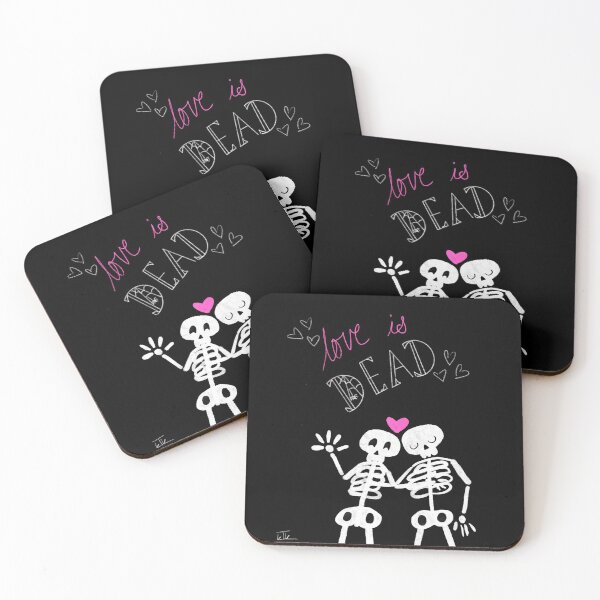 Item preview, Love is Dead designed and sold by karissa_tjet.