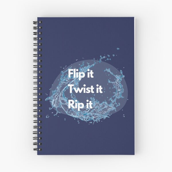 Item preview, Flip it, twist it, rip it designed and sold by With-Odin.