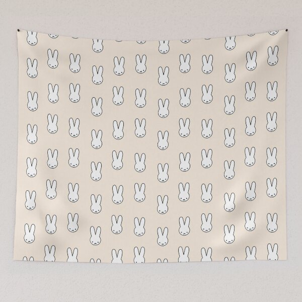 Item preview, cute pastel pink bunnies design designed and sold by moonbean-art.