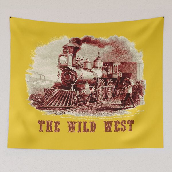Item preview,  Wild West Vintage Steam Train            designed and sold by joseech.