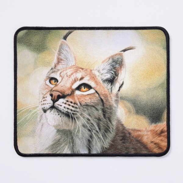 Item preview, Eurasian lynx portrait designed and sold by BeckyKidus.