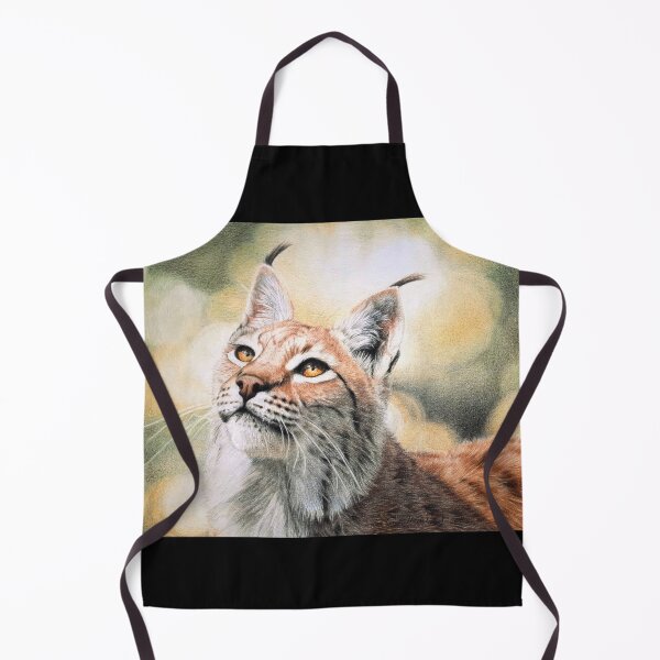 Item preview, Eurasian lynx portrait designed and sold by BeckyKidus.