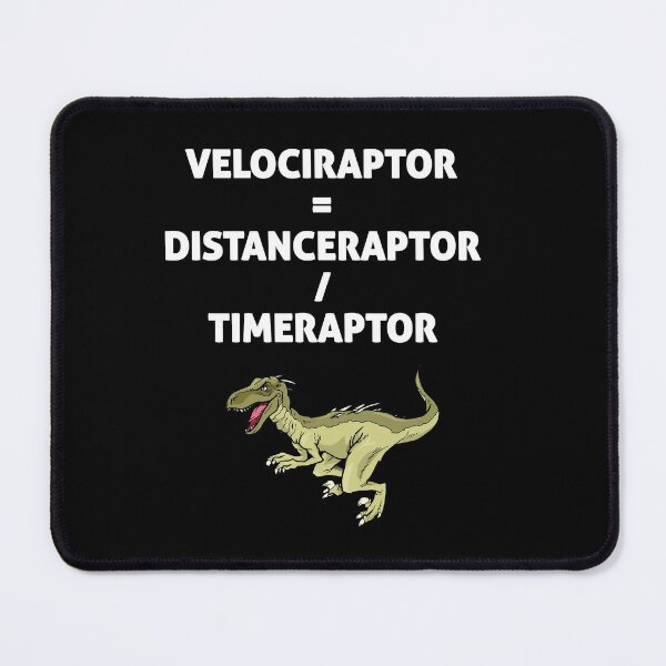 Item preview, Funny Dinosaur | Velociraptor Math designed and sold by FunnyNerdStuff.