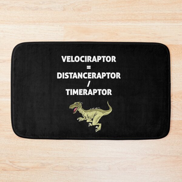 Item preview, Funny Dinosaur | Velociraptor Math designed and sold by FunnyNerdStuff.