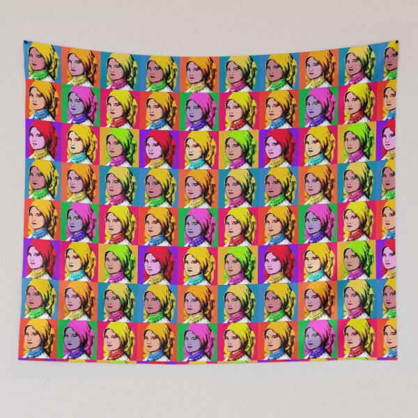 Item preview, Pop Art Peasant Woman | Grigoresco x Warhol designed and sold by visualteo.