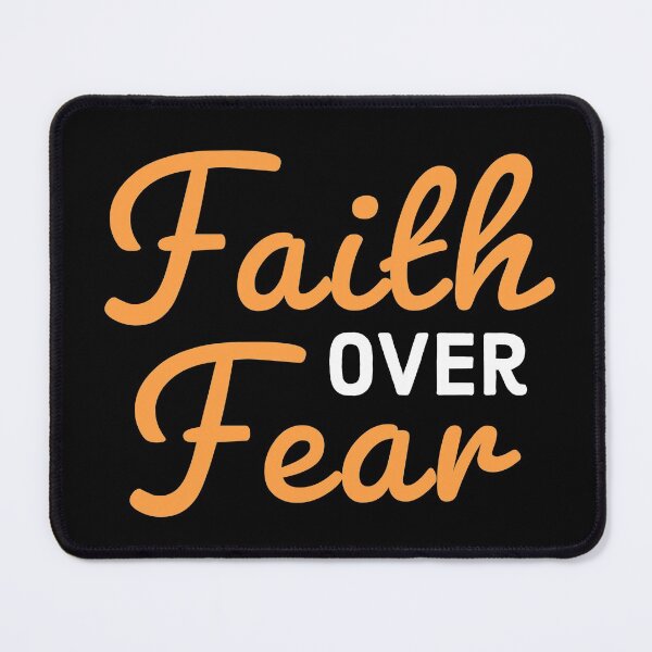 Item preview, Faith Over Fear - Leukemia Awareness - Orange Ribbon designed and sold by AnyKitty.
