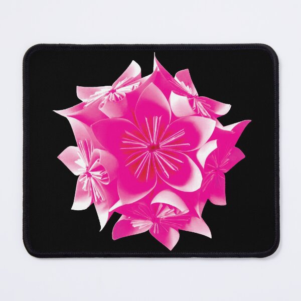 Item preview, Handmade Pink Origami Flower Ball designed and sold by Ciara Shortall.