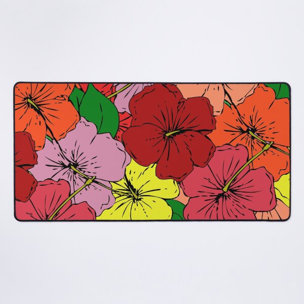 Item preview, A Profusion of Hibiscus Flowers designed and sold by Rockett Graphics.