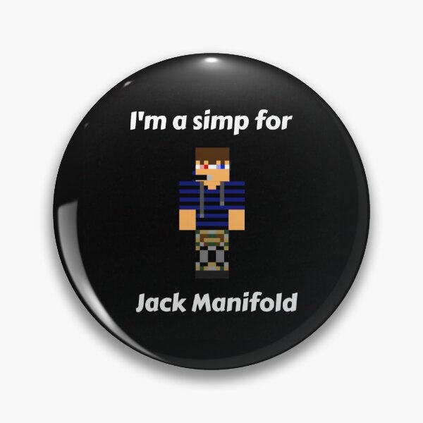 Item preview, I'm a simp for Jack Manifold (Black Base) designed and sold by thecorvidking.