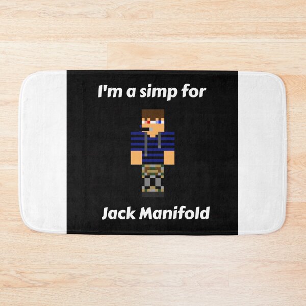 Item preview, I'm a simp for Jack Manifold (Black Base) designed and sold by thecorvidking.