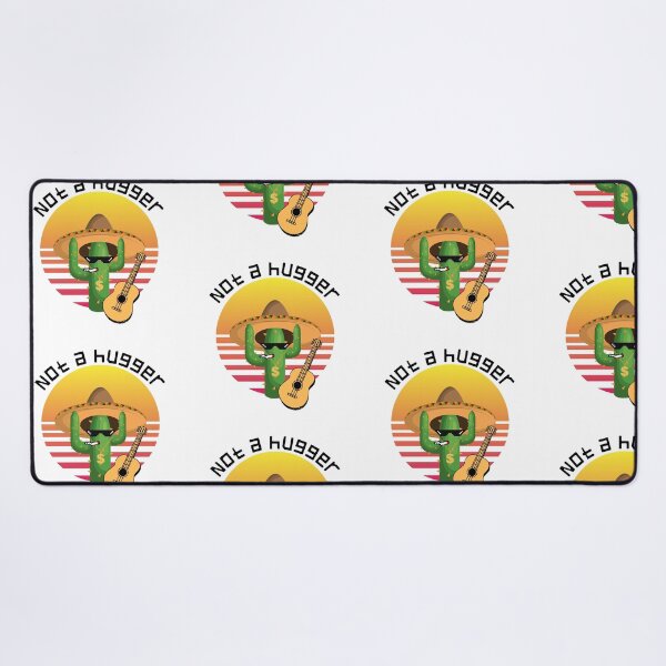 Item preview, Not a hugger funny vintage cactus sarcastic retro saguaro cactus sunset designed and sold by NikitaAg.