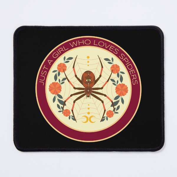 Item preview, Just A Girl Who Loves Spiders designed and sold by theblueofmyeye.