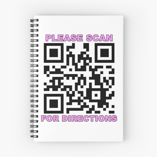 Item preview, Rickroll qr Please scan for directions joke meme designed and sold by Captain-Jackson.