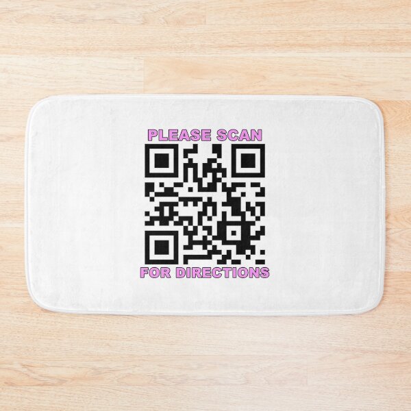 Item preview, Rickroll qr Please scan for directions joke meme designed and sold by Captain-Jackson.