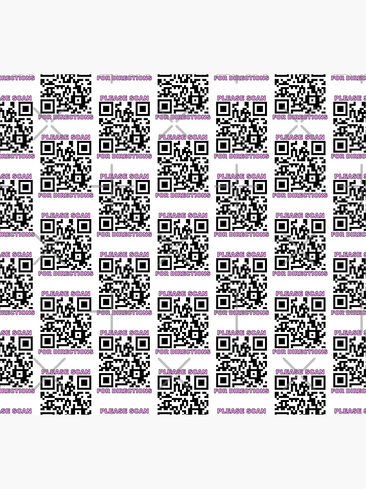 Rickroll qr Please scan for directions joke meme Photographic Print for  Sale by Captain-Jackson