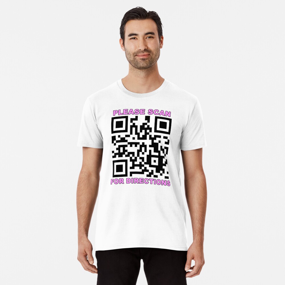 Rickroll qr Please scan for directions joke meme Photographic Print for  Sale by Captain-Jackson