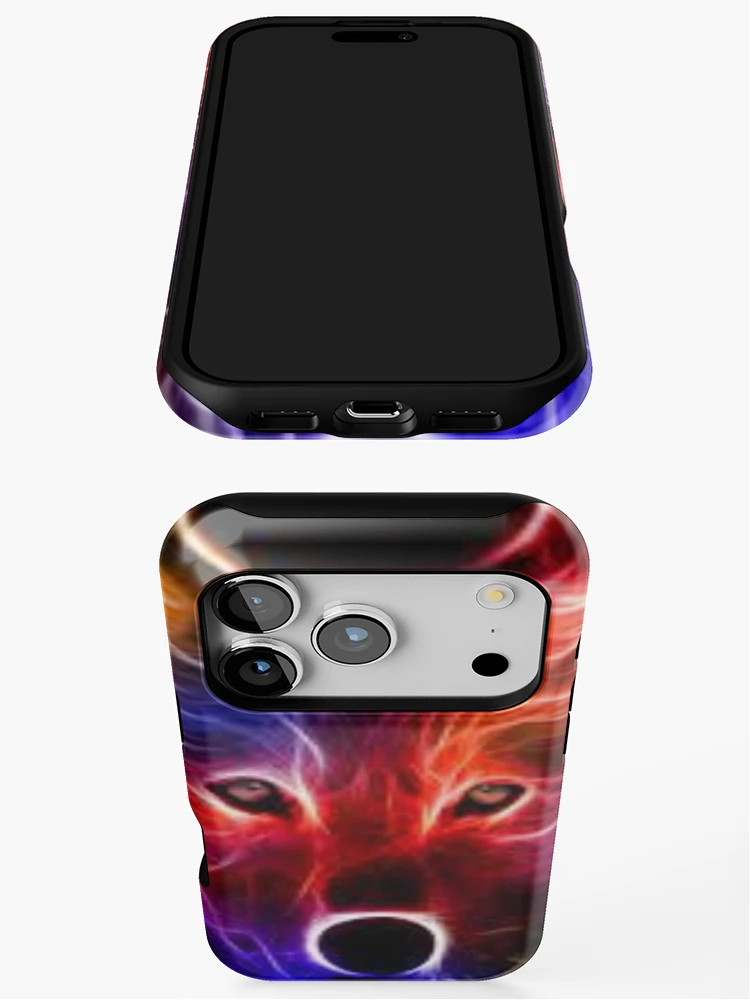Thumbnail 3 of 4, iPhone Case, Wolf designed and sold by RuanRodrigo.
