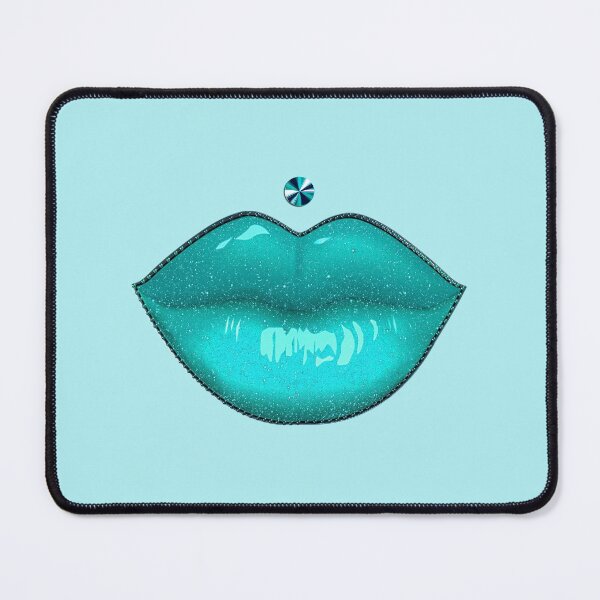 Item preview, Pastel makeup turquoise blue lipstick - Lolita designed and sold by GlamourChick.