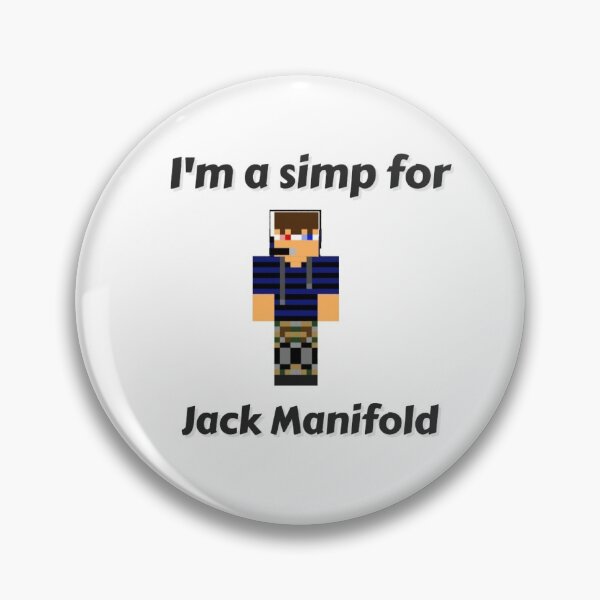 Item preview, I'm a simp for Jack Manifold (White Base) designed and sold by thecorvidking.