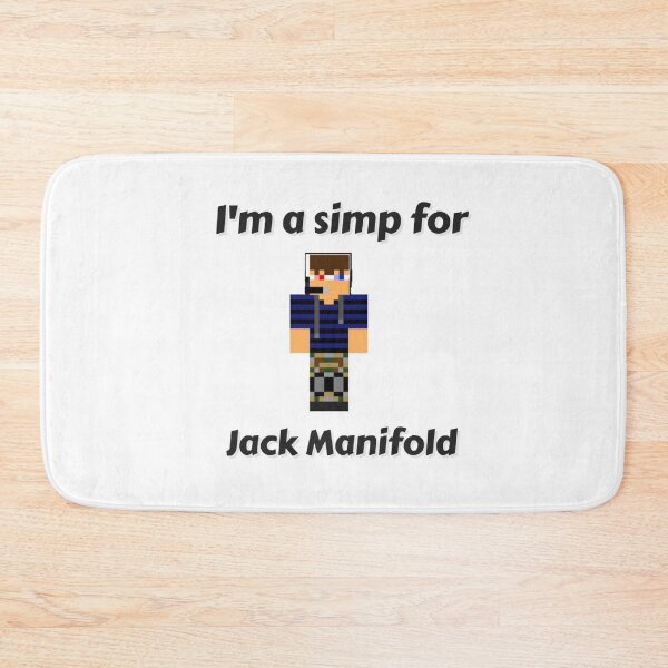 Item preview, I'm a simp for Jack Manifold (White Base) designed and sold by thecorvidking.
