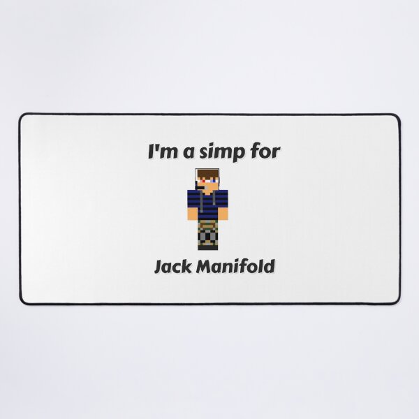 Item preview, I'm a simp for Jack Manifold (White Base) designed and sold by thecorvidking.