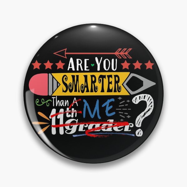 Item preview, Are You Smarter Than Me? (Eleventh Grader : Dark) designed and sold by the-krisney-way.
