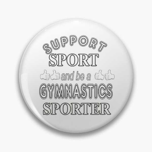 Item preview, Support Sport and be a Gymnastics Sporter designed and sold by captainpeter.