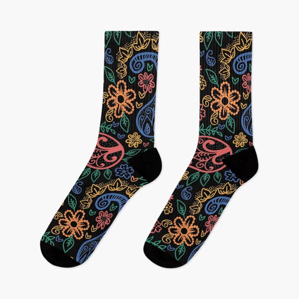 Item preview, Colored Bandana Print - Colored  Paisley  designed and sold by Full Moon.