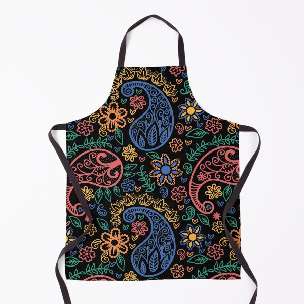 Item preview, Colored Bandana Print - Colored Paisley designed and sold by Full Moon.