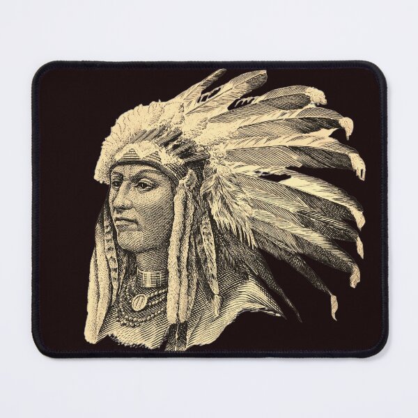 Item preview, American Indian Chief with Headdress     designed and sold by joseech.