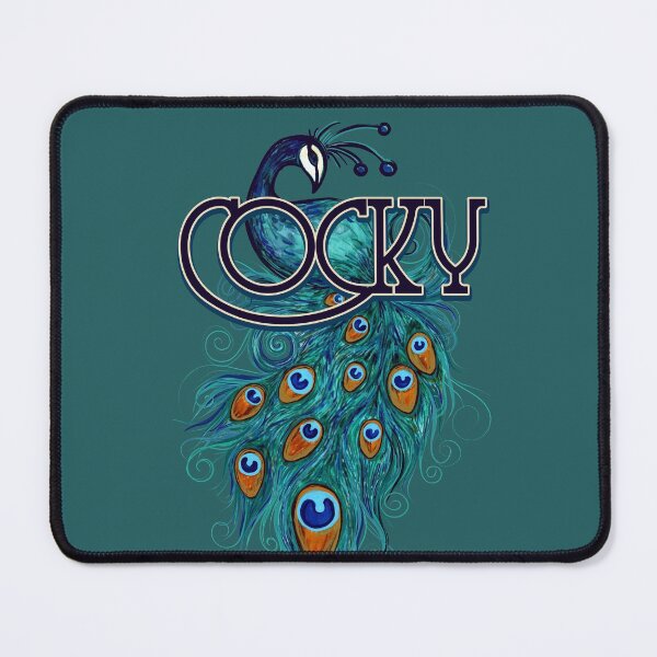 Item preview, Cocky Peacock designed and sold by FrictionMaxxing.