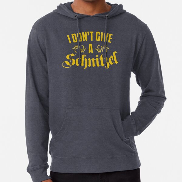 I Don't Give A Schnitzel Lightweight Hoodie