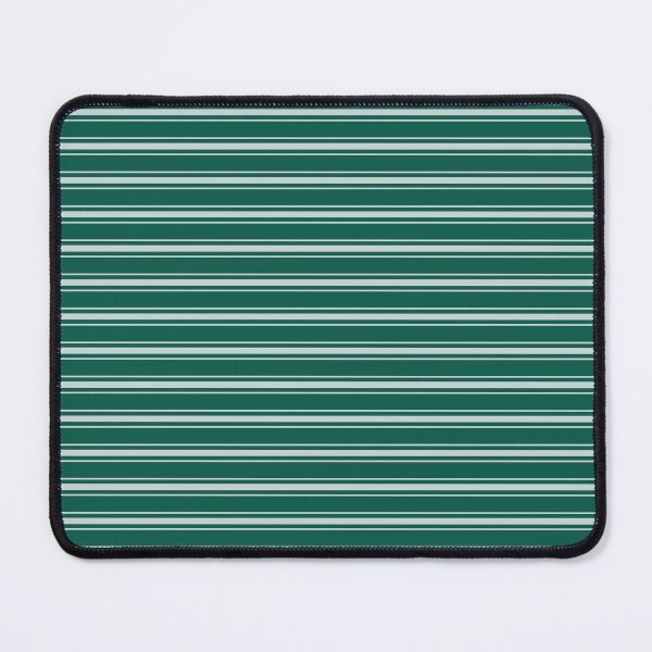 Item preview, Large White Horizontal Mattress Ticking on Green designed and sold by CelebrationTown.