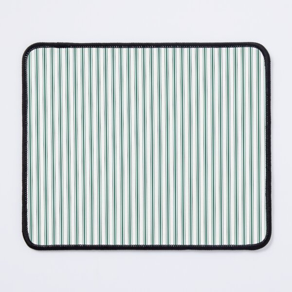 Item preview, Narrow Celebration Town Dark Green Vertical Mattress Ticking Stripes designed and sold by CelebrationTown.
