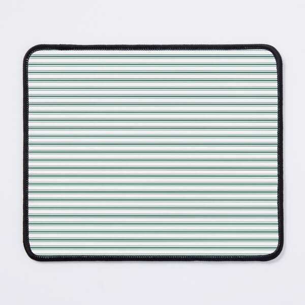 Item preview, Narrow Celebration Town Dark Green Horizontal Mattress Ticking Stripes designed and sold by CelebrationTown.