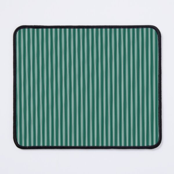 Item preview, Narrow White Mattress Ticking Stripes on Celebration Town Dark Green designed and sold by CelebrationTown.