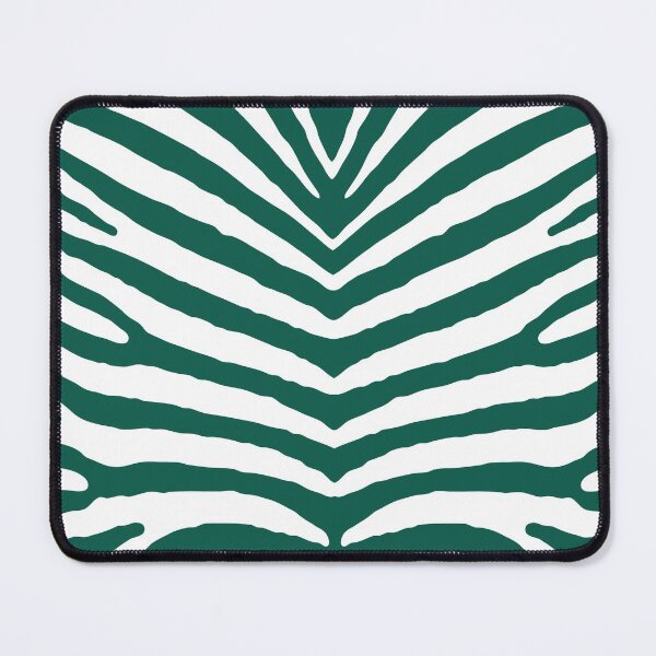 Item preview, Celebration Town Dark Green and White Zebra Stripes designed and sold by CelebrationTown.