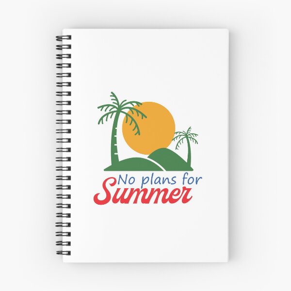 Item preview, No Plans For Summer graphic - summer season designed and sold by cruzzcreation.