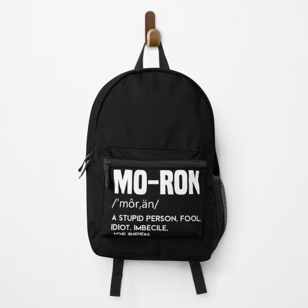 Item preview, moron Biden a stupid person fool idiot imbecile anti biden designed and sold by bilonaso.