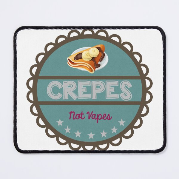 Item preview, Crepes Not Vapes designed and sold by Martini-Four.