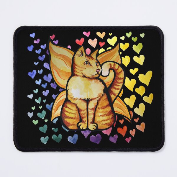 Item preview, Rainbow cat Fairy designed and sold by FrictionMaxxing.