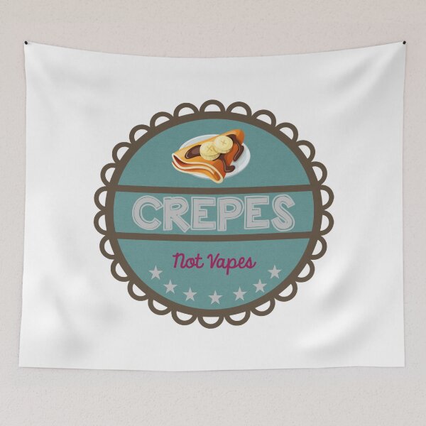 Item preview, Crepes Not Vapes designed and sold by Martini-Four.