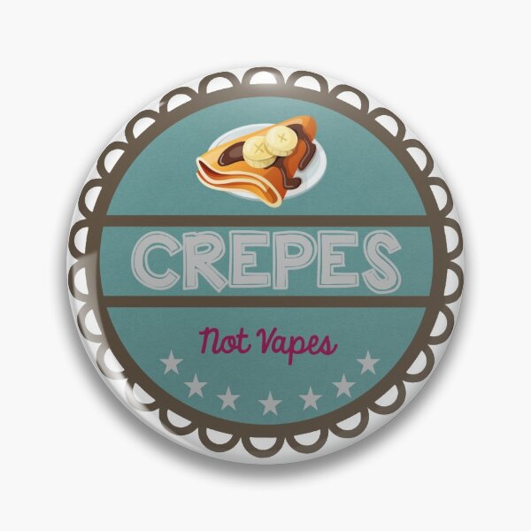 Item preview, Crepes Not Vapes designed and sold by Martini-Four.