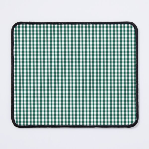 Item preview, Mini Celebration Town Dark Green and White Gingham Check designed and sold by CelebrationTown.
