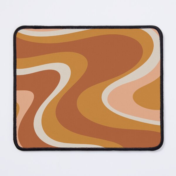 Item preview, Terracotta Dreams Swirl Abstract in Earth Tones designed and sold by kierkegaard.