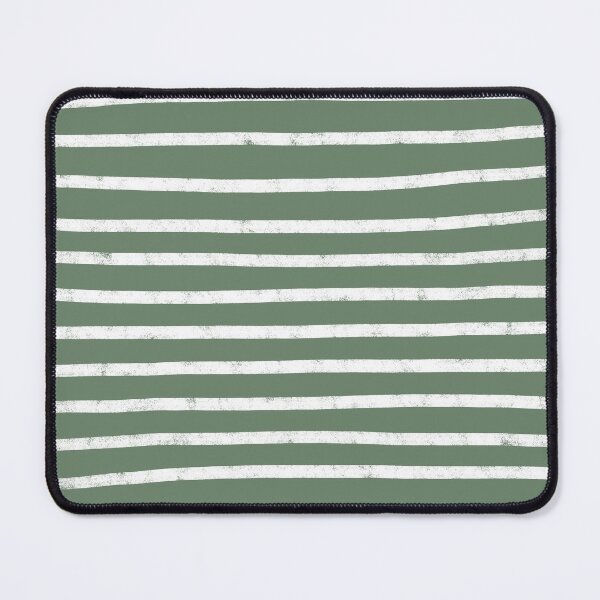 Item preview, Hand Drawn Stripes (white/sage green) designed and sold by Design Minds Boutique.