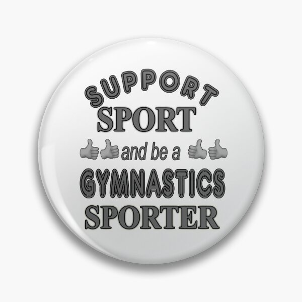 Item preview, Support Sport and be a Gymnastics Sporter designed and sold by captainpeter.