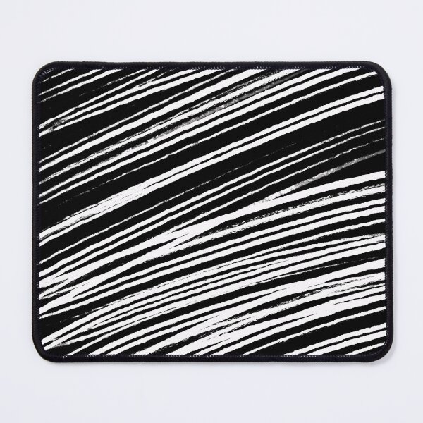 Item preview, Abstract Stripes Pattern (white/black) designed and sold by Design Minds Boutique.