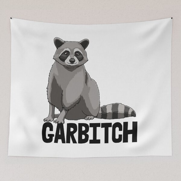 Item preview, Garbitch Raccoons designed and sold by Bendthetrend.
